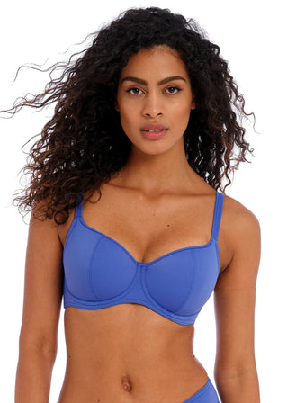 Freya Jewel Cove Uw Sweetheart Bikini Bh - Blå, Vacker Bikini Bh från Freya 