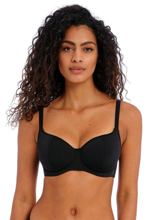 Freya Jewel Cove Uw Sweetheart Bikini Bh - Svart Vacker Bikini Bh från Freya 