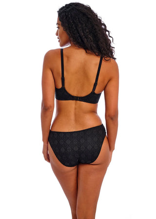 Freya Nomad Nights Black Bikini Brief - svart snygg bikini trosa i svart
