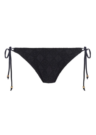Freya Nomad Nights Black High Leg Bikini Brief - Svart snygg bikini trosa