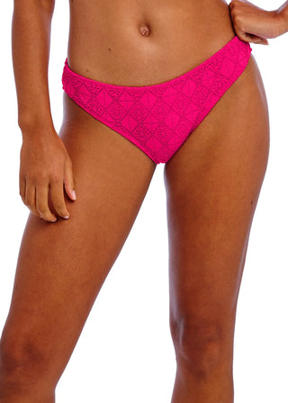 Freya Nomad Nights Fuchsia Bikini Brief - Rosa snygg bikini trosa