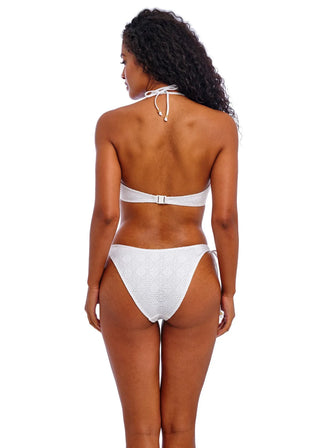 Freya Nomad Nights Uw Halter Bikini Bh-Topp vit. Snygg mönstrad bikinitoppfrån freya 