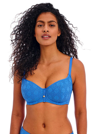 Freya Nomad Nights Uw Sweetheart Bikini Bh-Topp - Blå. Bikini-topp från Freya