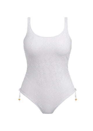 Freya Nomad Nights White Uw Swimsuit - Vit Snygg baddräkt  i vit