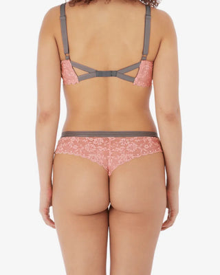 Freya Offbeat Brazilian Trosa - Rosa/Grå