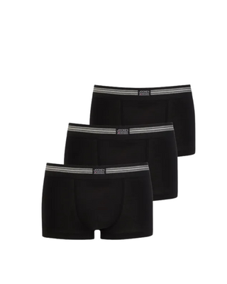 Bilden visar Jockey Briefkalsonger 3-pack - Svart  fotad mot en vit bakgrund. 