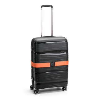 North Pioneer Bagagerem - Orange fotad mot en vit bakgrund 