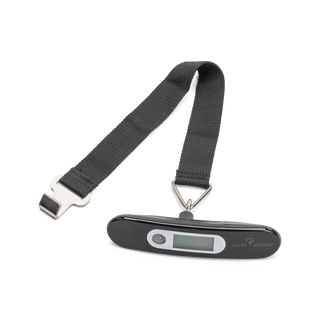 North Pioneer Digital Bagagevåg 50kg Svart fotad mot en vit bakgrund 