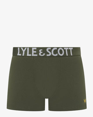 Lyle & Scott Daniel Kalsonger 3-Pack - Pumice Stone/Beetle/Black