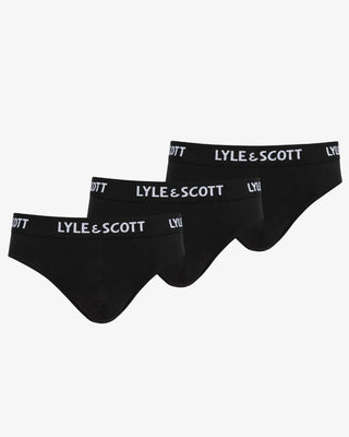 Lyle & Scott Owen Brief Kalsonger 3-Pack - Black