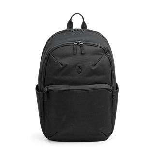 North Pioneer Flight Backpack - Svart  ryggsäck med flera dragkedjefack och vadderade axelremmar, perfekt för vardag och laptopförvaring.