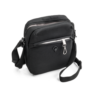 North Pioneer Axelremsväska – Svart Crossbody för Resa & Vardag