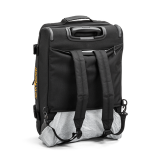 North Pioneer Duffel/Ryggsäck med Hjul 55 cm - Svart  fotad mot en grå bakgrund 