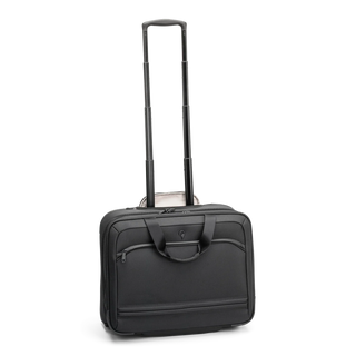 North Pioneer Business Lounge Kabinväska 50 cm - Svart   teleskophandtag, 360° hjul och TSA-lås – idealisk för resor och handbagage.