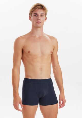 Resteröds Boxerkalsonger Bomull 3-Pack - Mörkblå