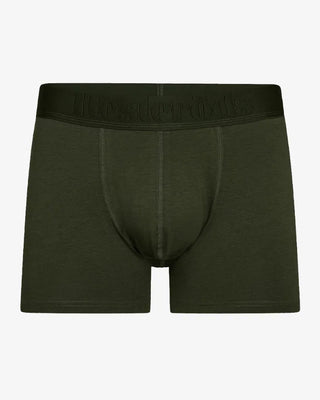 Resteröds Boxerkalsonger Bomull 3-Pack - Svart/Grön/Blå