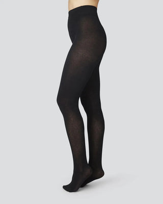   Swedish Stockings Alice Cashmere Strumpbyxor - Black bilden visar snygga strumpbyxor 