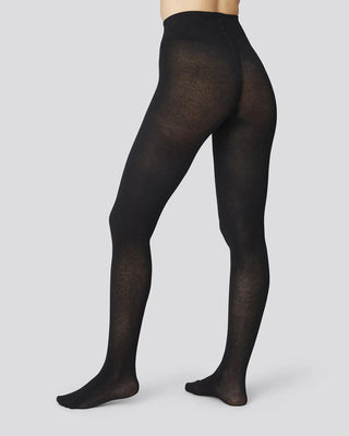   Swedish Stockings Alice Cashmere Strumpbyxor - Black bilden visar snygga strumpbyxor 