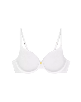 Triumph Body Make-Up Essentials Bygel-BH i vitt, frilagd mot vit bakgrund.