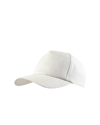Wigéns Baseballkeps ljusbeige stil full herr keps fotad snett framifrån mot en vit bakgrund  
