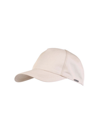 Wigéns Baseballkeps  ljusbeige stil full herr keps fotad snett framifrån mot en vit bakgrund  
