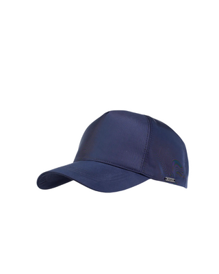 Wigéns Baseballkeps polyester Mörkblå stil full herr keps fotad snett framifrån mot en vit bakgrund  