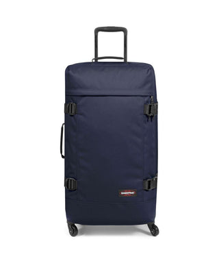 Eastpak Trans4 Stor Resväska 75cm - Ultra Marine, fotad mot en vit bakgrund.