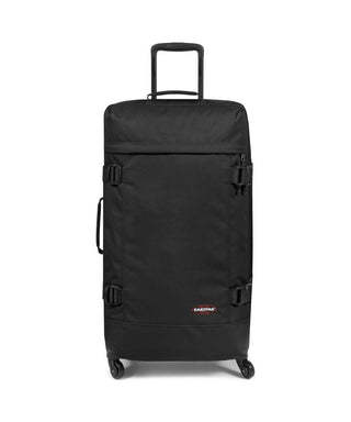 Eastpak Trans4 Stor Resväska 75cm - Black, fotad mot en vit bakgrund.