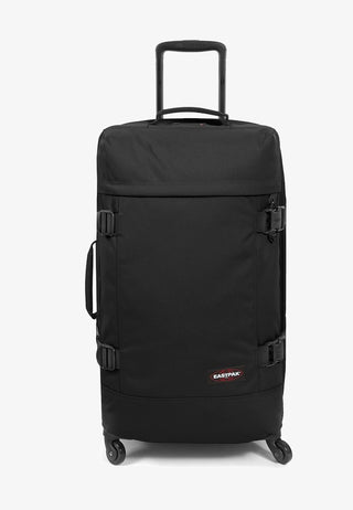 Eastpak Trans4 Mellanstor Resväska 70cm - Black, fotad mot en vit bakgrund.