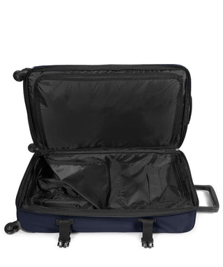 Eastpak Trans4 Stor Resväska 75cm - Ultra Marine, fotad mot en vit bakgrund.