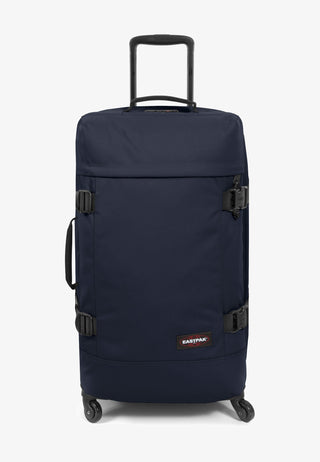 Eastpak Trans4 Mellanstor Resväska 70cm - Ultra Marine, fotad mot en vit bakgrund.