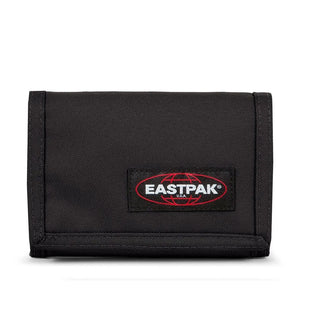Eastpak Crew Single Plånbok - Black, fotad mot en vit bakgrund.