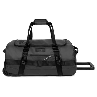 Eastpak Duffel Pack S Kabinväska Med Hjul - Tarp Black, fotad mot en vit bakgrund.
