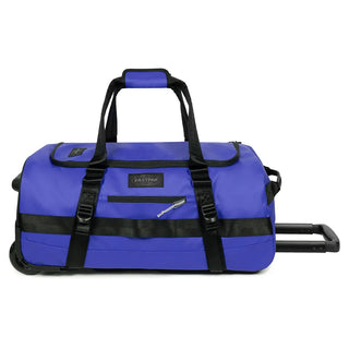 Eastpak Duffel Pack S Kabinväska Med Hjul - Tarp Blue, fotad mot en vit bakgrund.