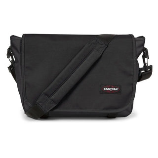 Eastpak JR Axelremsväska - Black, fotad mot en vit bakgrund.