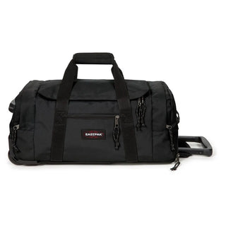 Eastpak Leatherface S +  Kabinväska/Duffelbag 41L - Black, fotad mot en vit bakgrund.