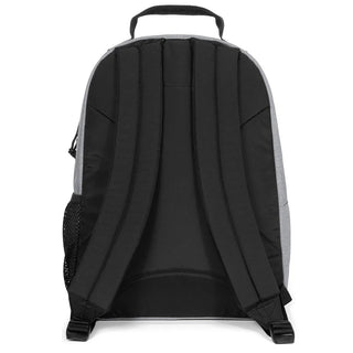 Eastpak Morius Ryggsäck - Sunday Grey, fotad mot en vit bakgrund.