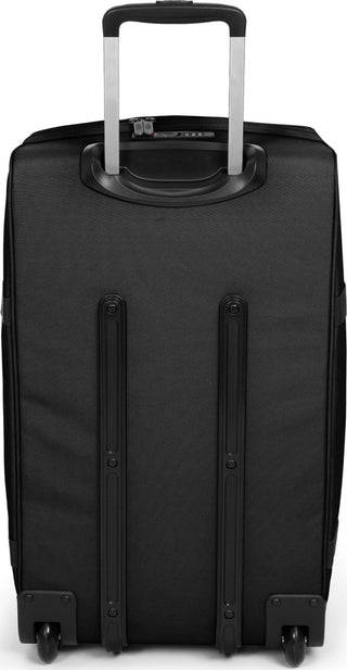 Eastpak Transit'R Stor Resväska - Black, fotad mot en vit bakgrund.