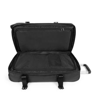 Eastpak Transit'R Stor Resväska - Tarp Black, fotad mot en vit bakgrund.