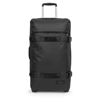 Eastpak Transit'R Stor Resväska - Tarp Black, fotad mot en vit bakgrund.