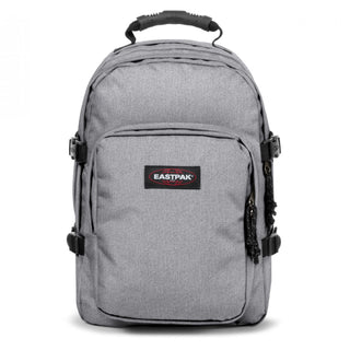 Eastpak Provider Ryggsäck - Sunday Grey, fotad mot en vit bakgrund.