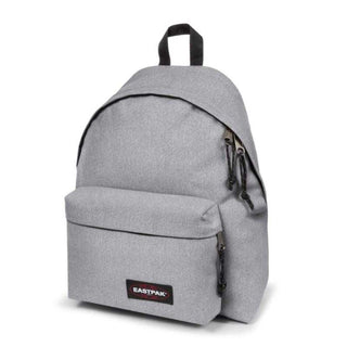 Eastpak Padded Pak'R Ryggsäck - Sunday Grey, fotad mot en vit bakgrund.