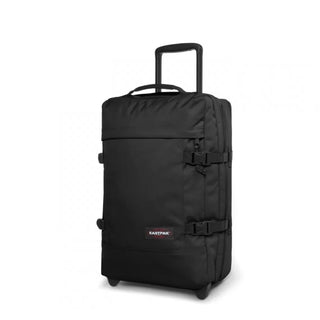 Eastpak Strapverz Kabinväska 51cm - Black, fotad mot en vit bakgrund.