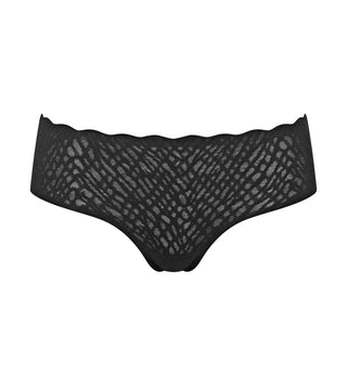 Cutout-bild av sloggi ZERO Feel Bliss Hipster Brief i spets – visar djupa sidor, vågformad midja och hel baksida utan modell